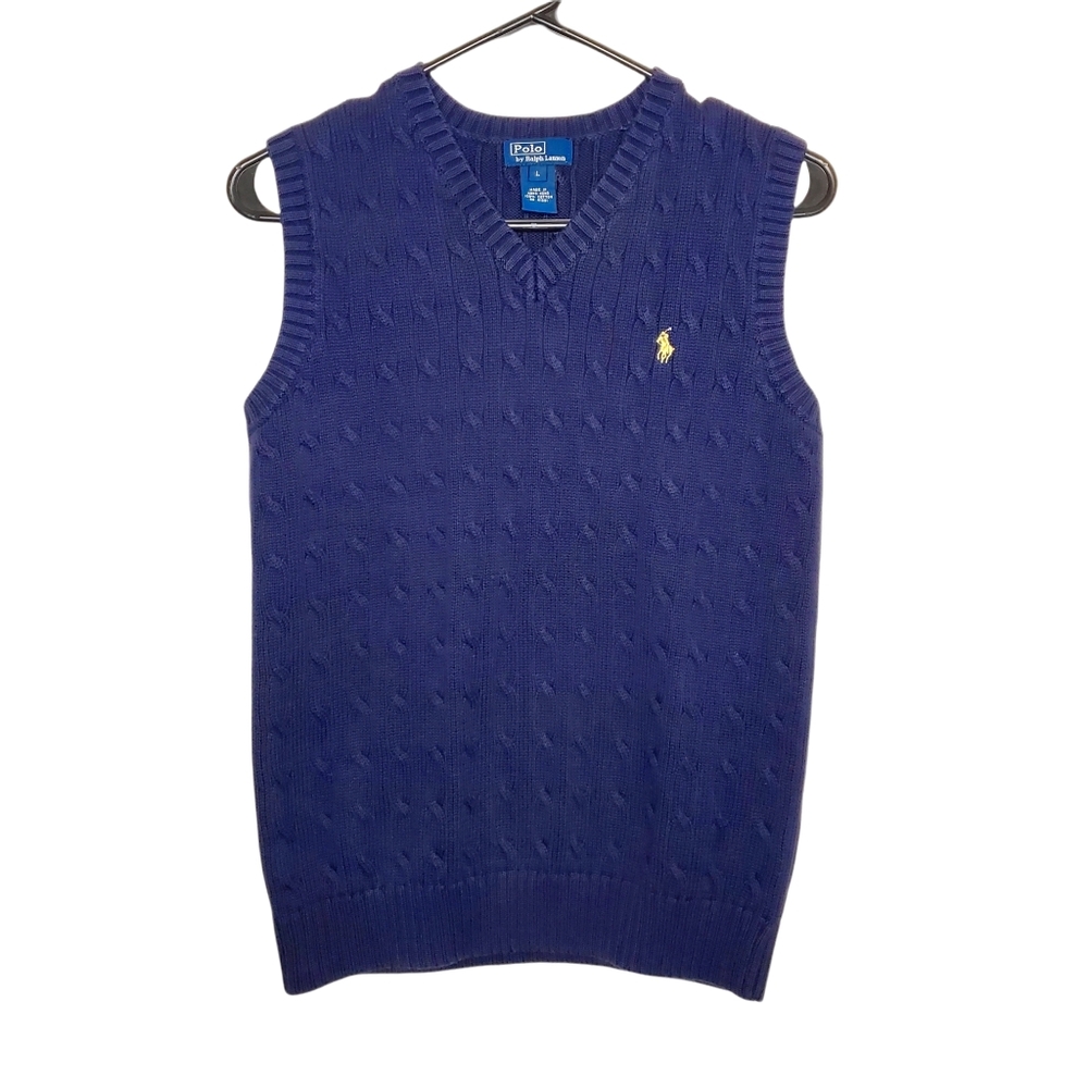 Polo Ralph Lauren boys cable knit vest